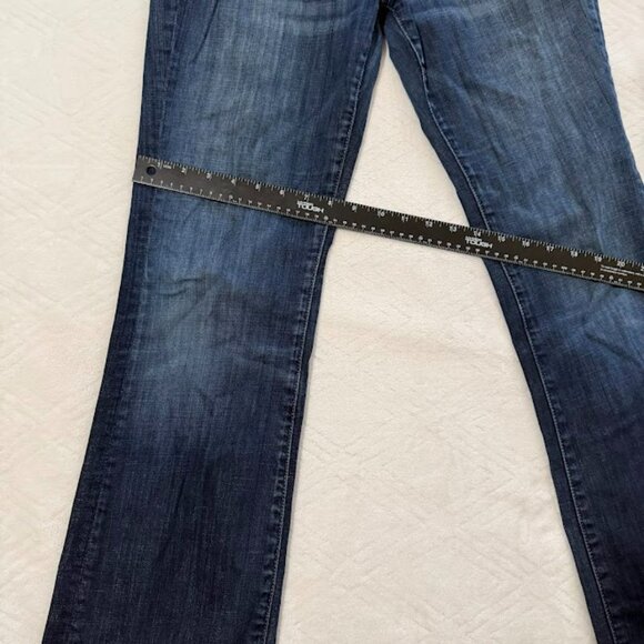 7 For All Mankind Bootcut Jeans Womens 30 Low Rise Full Length - Picture 10 of 10